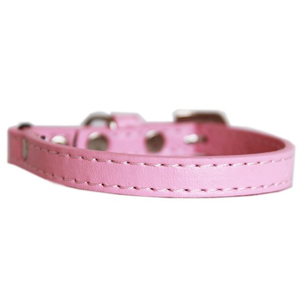 Mirage Pet Products Premium Plain Cat Safety CollarLight Pink Size 12 625-5 LPK12